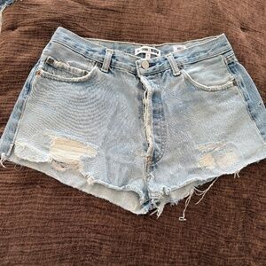 Re Done Denim shorts
